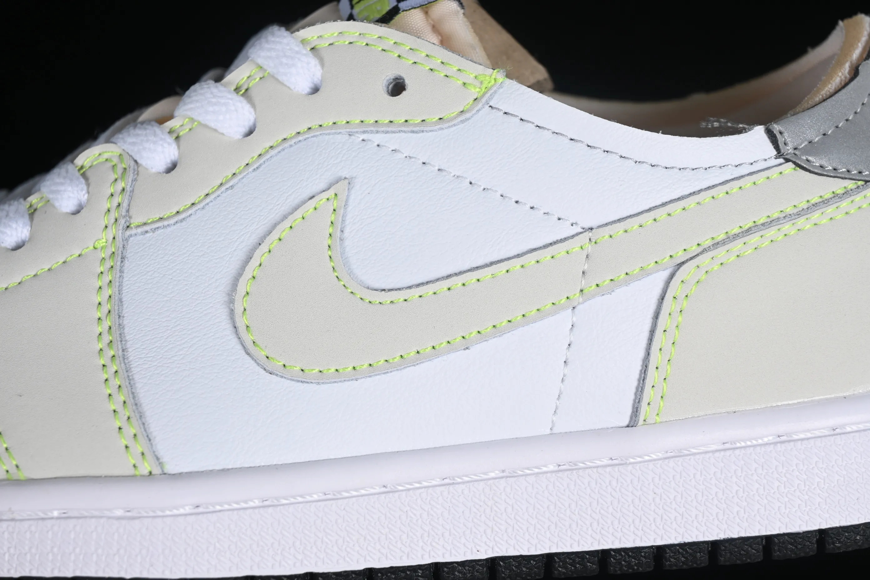 All categories Air Jordan Jordan series basketball shoes Air Jordan 1 Low Z version Air Jordan 1 Low OG AJ1 Joe 1 apple green color low-top basketball shoes DM7837-103